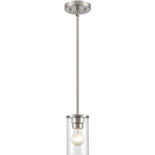 Verlana 1 Light 4.88 inch Brushed Nickel Indoor Pendant Ceiling Light